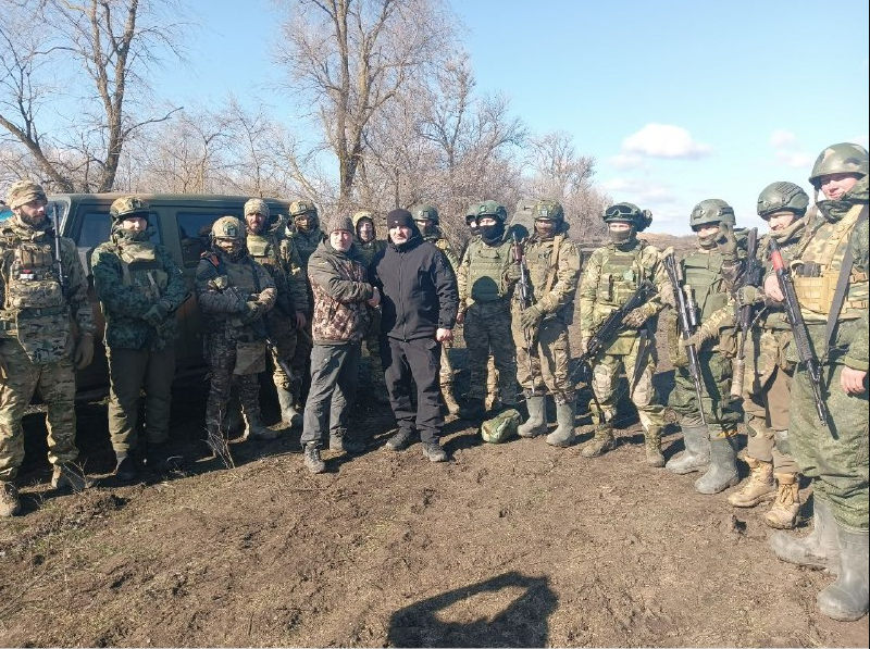Подразделение, использующее беспилотники фонда помощи ьойцам СВО "Сибирь"