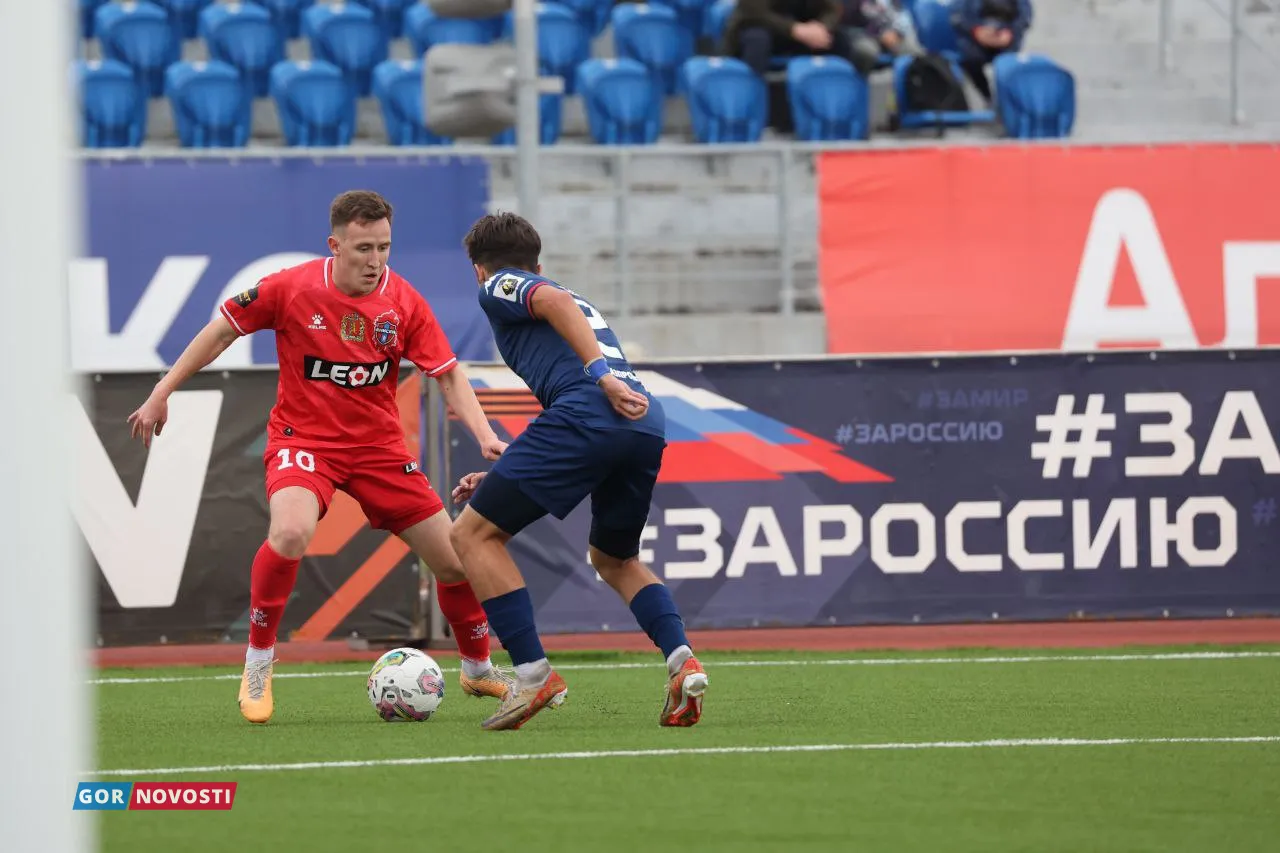 «Енисей» — «СКА Хабаровск».
Михаил Шуклин