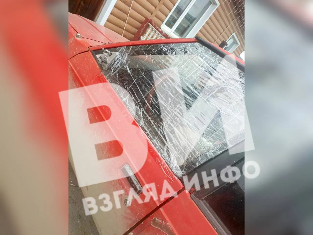 В Красноярском крае медведь напал на автомобиль