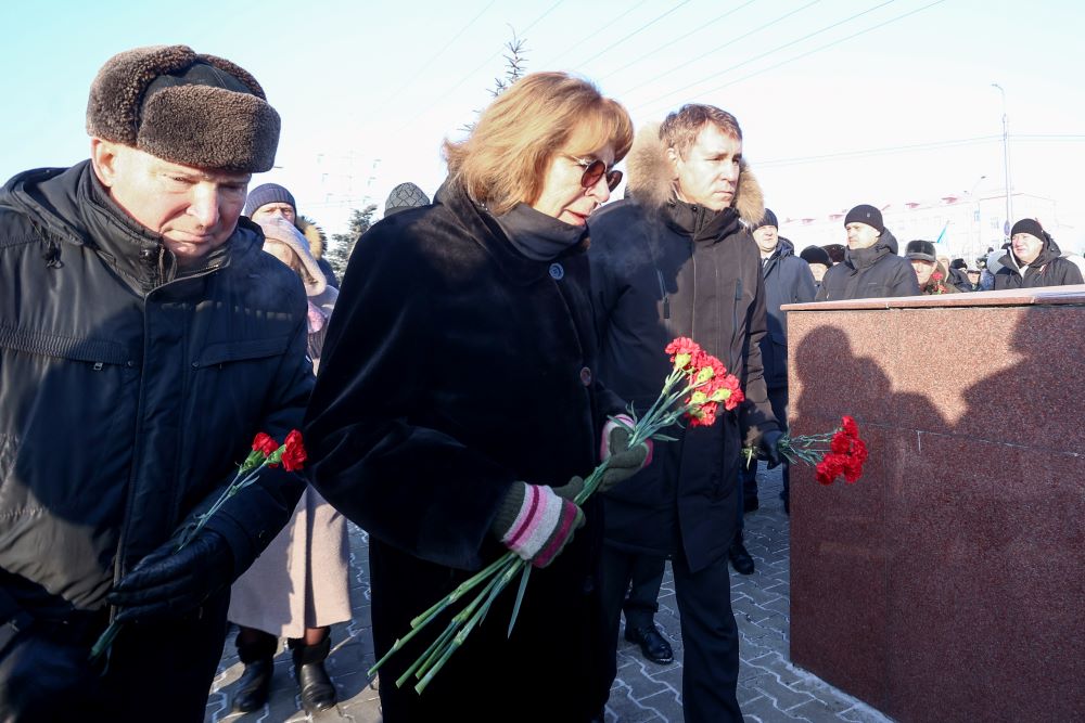 В Красноярске почтили память воинов-интернационалистов