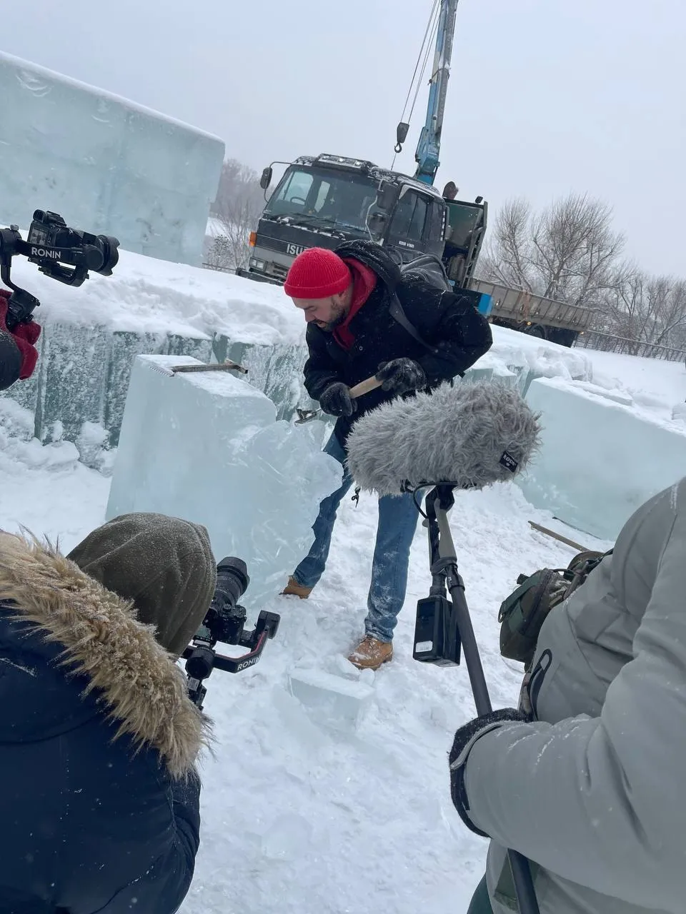 В Красноярске прошли съёмки программы «Три дня на отпуск»