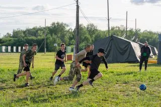Начался приём заявок на 9 смен лагеря «Юнармия»