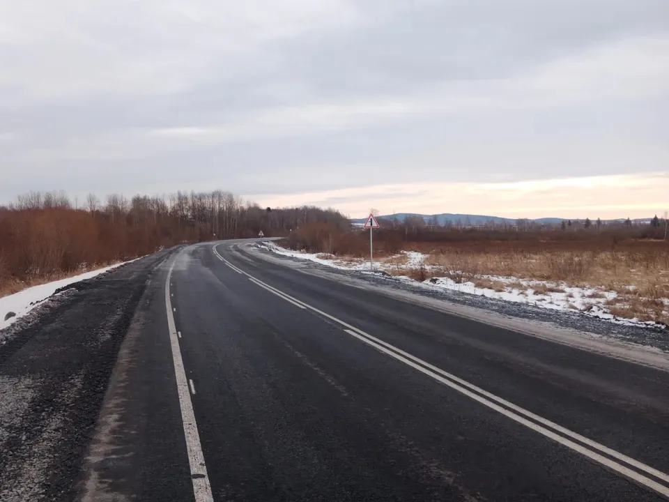 В Красноярском крае отремонтировали дорогу Шадрино – Подсосное