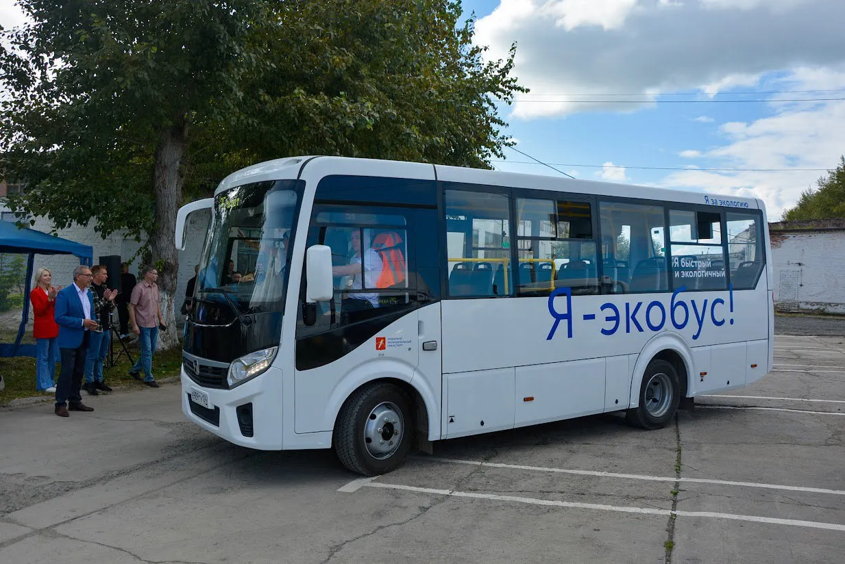 В Ачинске в рейс вышли первые экобусы