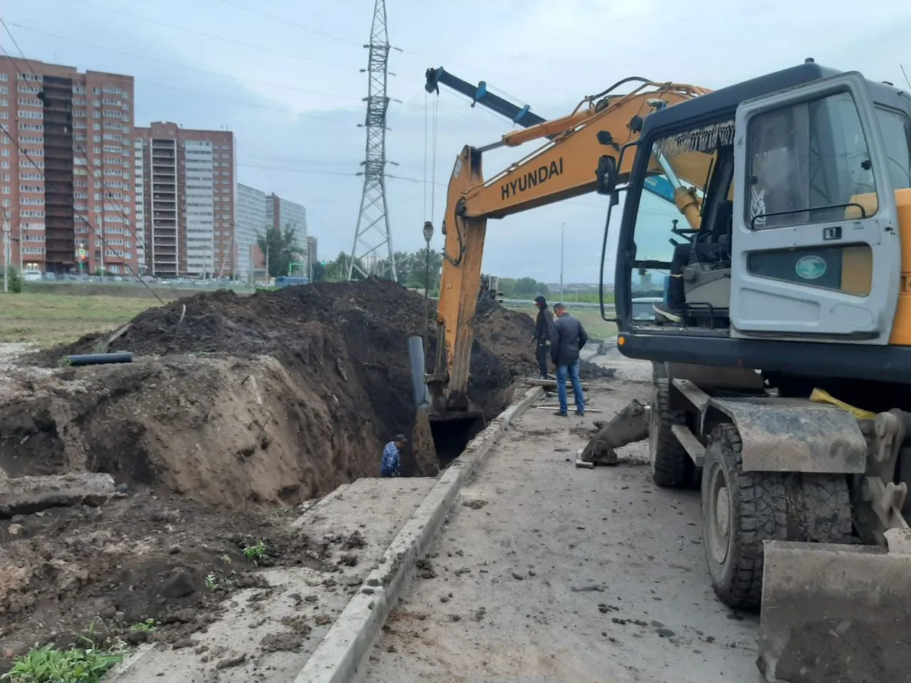 В Красноярске часть домов микрорайона Мясокомбинат осталась без холодной воды