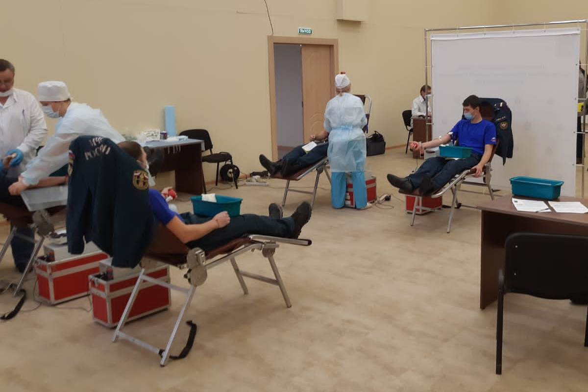 В Красноярске пройдёт донорская акция ко Дню Спасателя