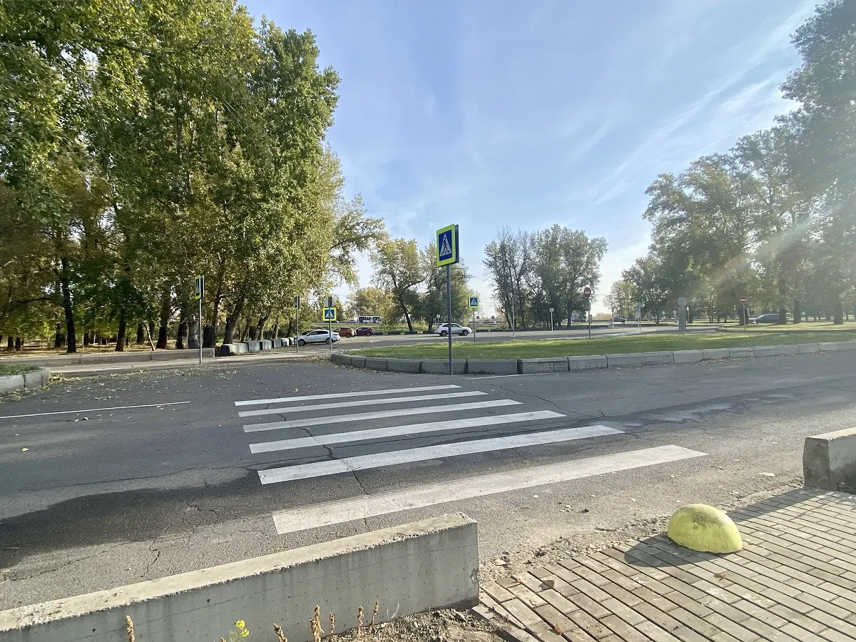 В Красноярске на острове Татышев меняют схему движения