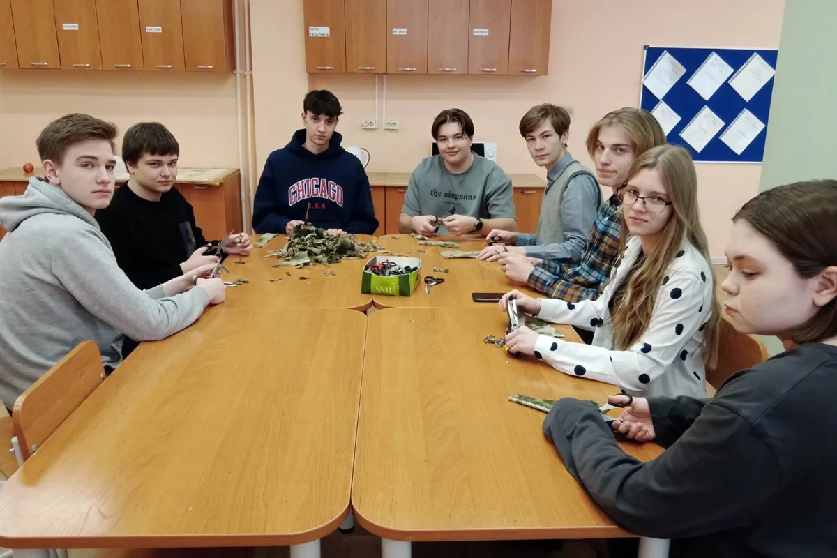 Штаб помощи СВО открыли в школе Советского района Красноярска