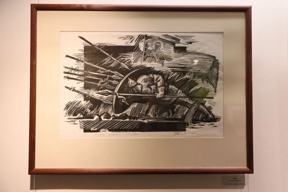 Выставка «Воин. Защитник. Герой».
Дмитрий Шабалин