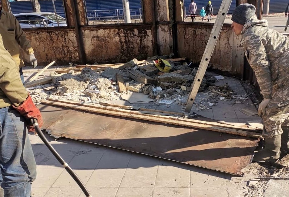 В Свердловском районе Красноярска снесут еще три павильона