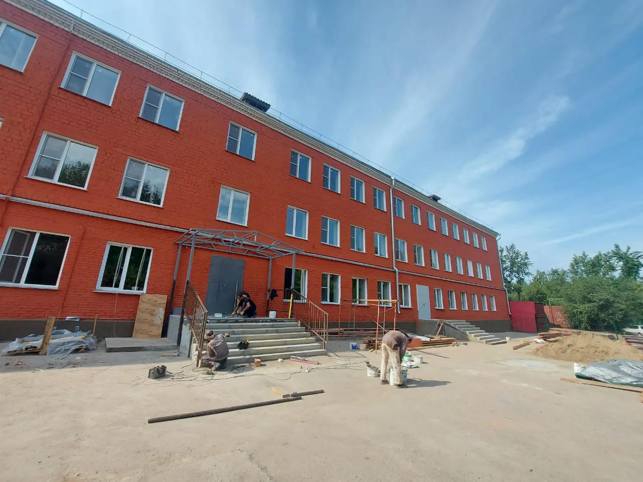 В Красноярске школа № 65 готова ко Дню знаний