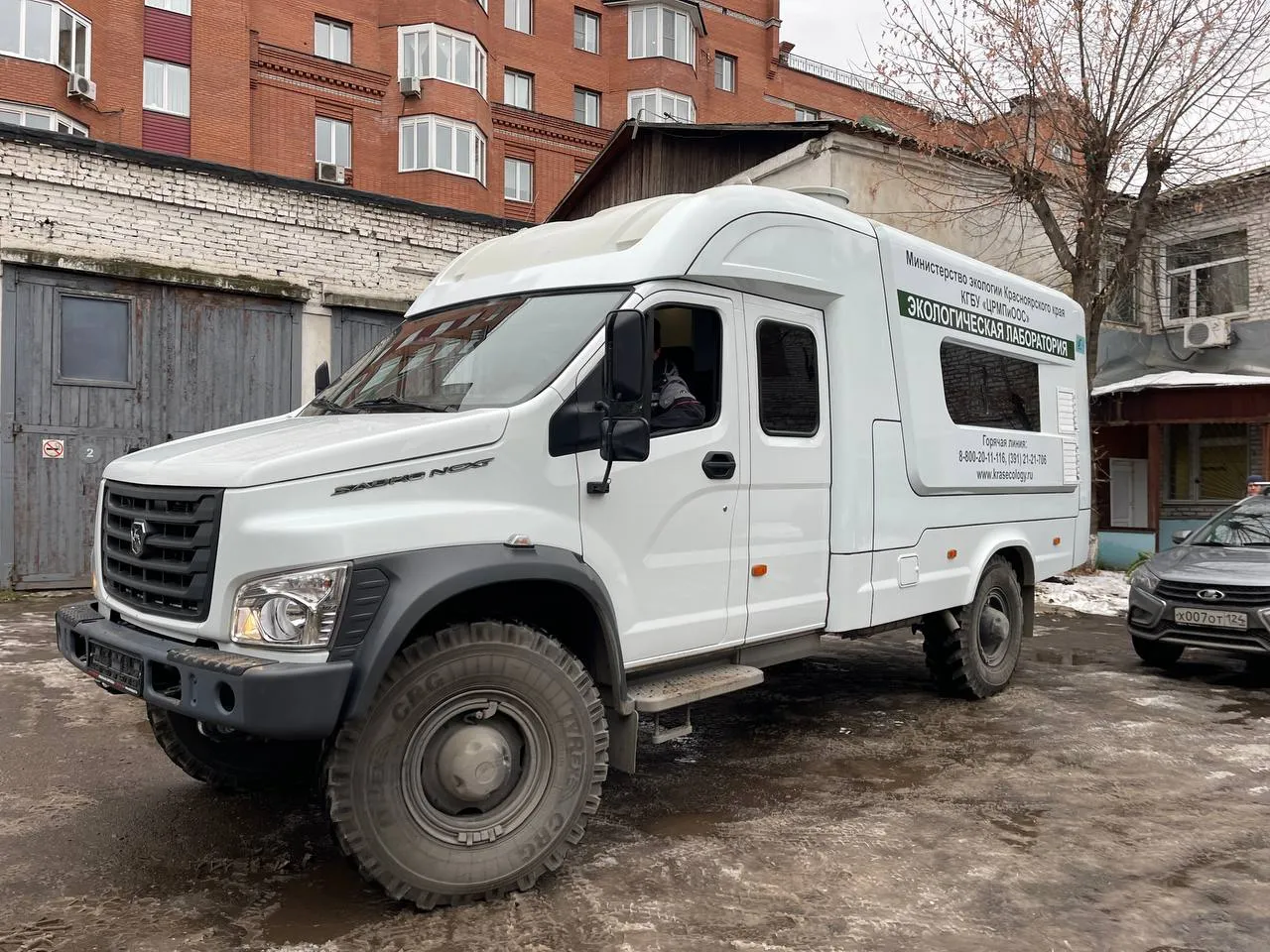 Для Красноярского края приобрели новую передвижную эколабораторию