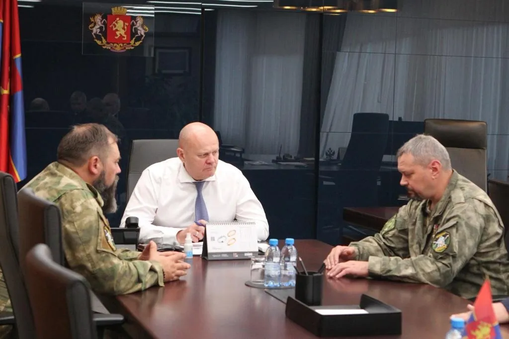 Красноярск посетили бойцы казачьего батальона «Сибирь»
