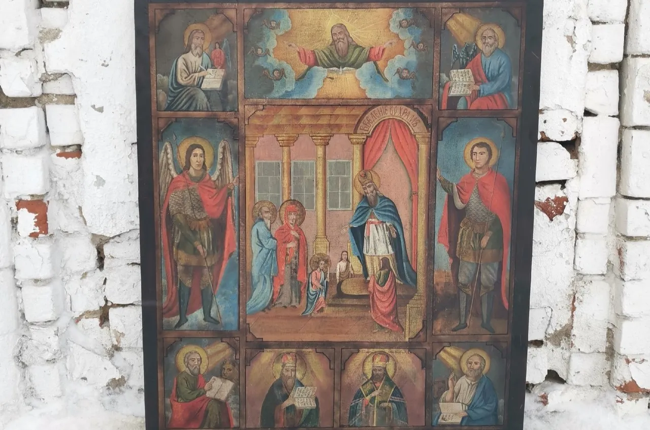 В барабановском храме установят старинную икону 1894 года