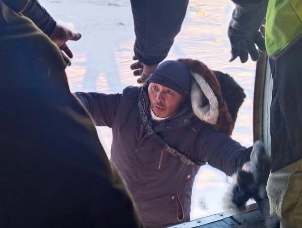 На Таймыре посреди заснеженной тундры нашли пропавшего 47-летнего мужчину