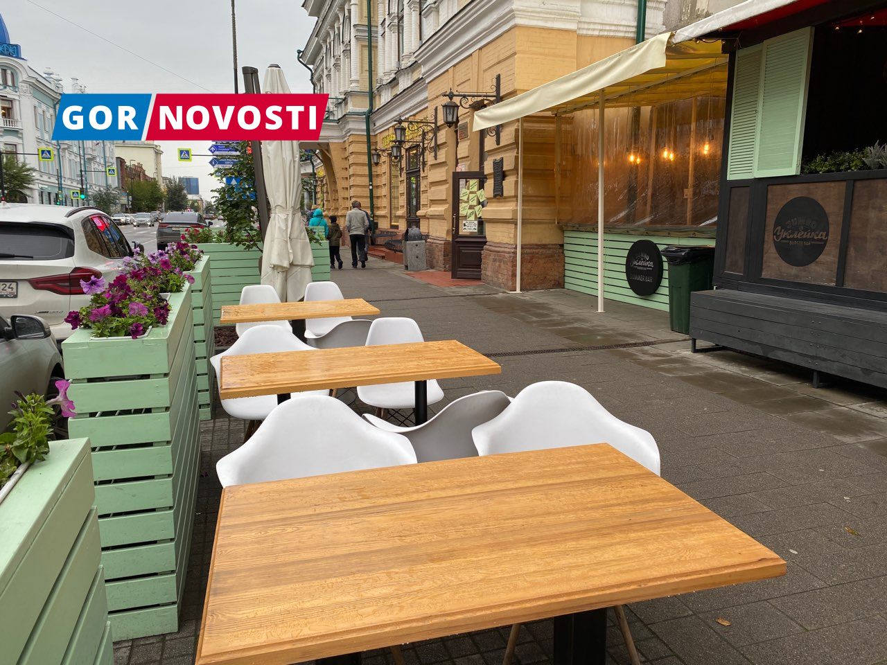 В Красноярске на 79% выросло количество кафе с верандами