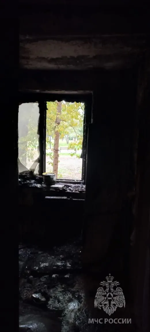 В Красноярске в пожаре на Металлургов пострадали четыре человека