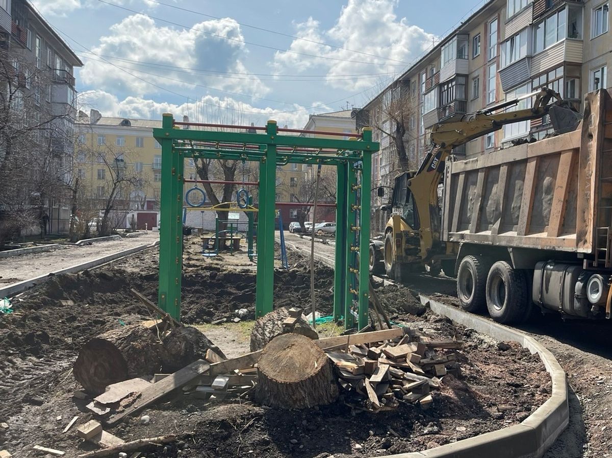 В Красноярске 25 июня начнется прием заявок на благоустройство дворов в 2024 году