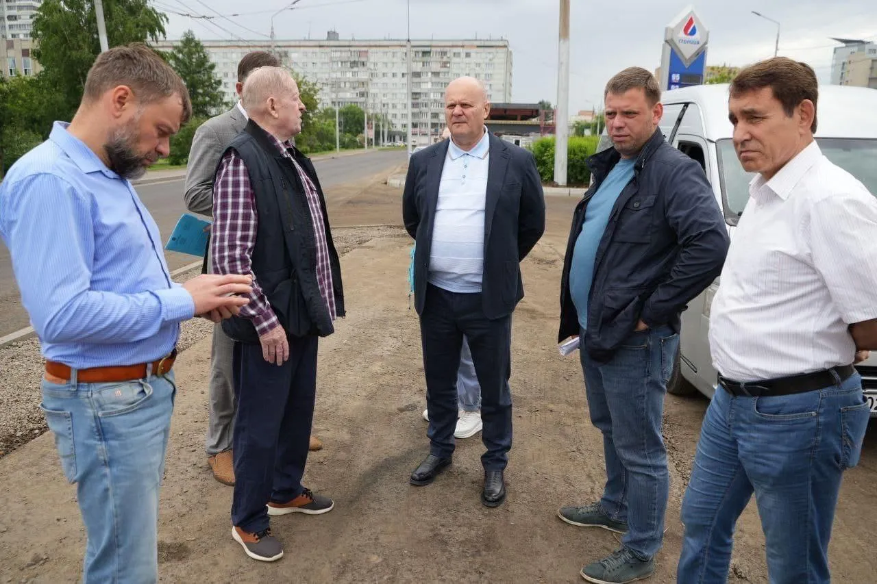 Начальника участка ремонта улицы Копылова в Красноярске уволили из-за медленной работы