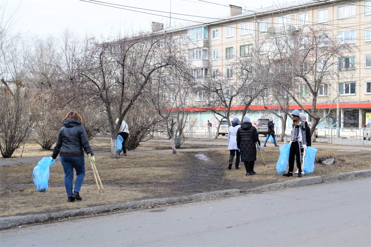 В Красноярске общегородской субботник перенесли на другую дату