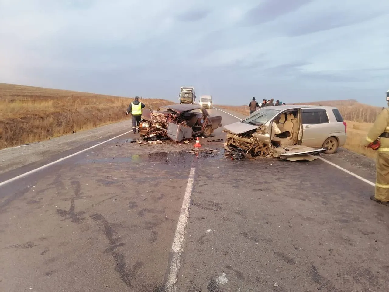 На трассе в Красноярском крае в ДТП погибли 3 человека