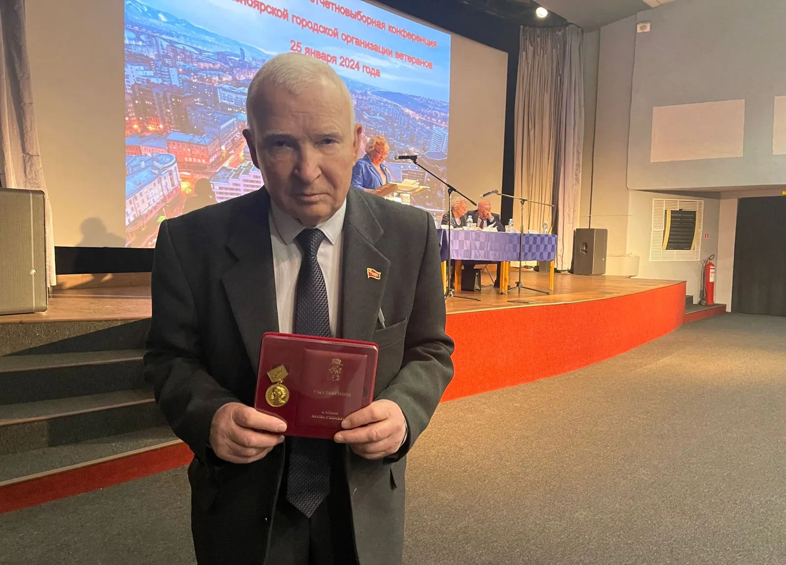 Председатель Красноярского совета ветеранов Дмитрий Басуев покидает свой пост