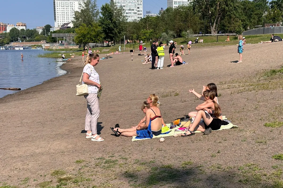 В Красноярске провели рейд по запрещенным для купания местам