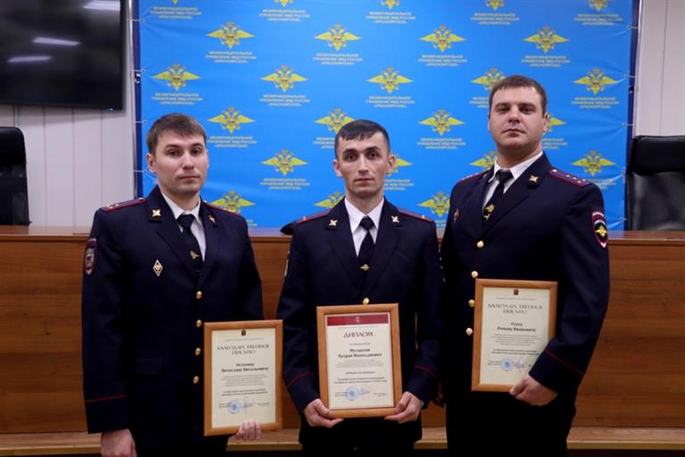 В Красноярске выбрали лучшего участкового полиции