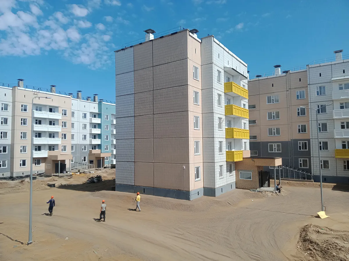 В Красноярском крае с начала года построили 717 тысяч квадратных метров жилья