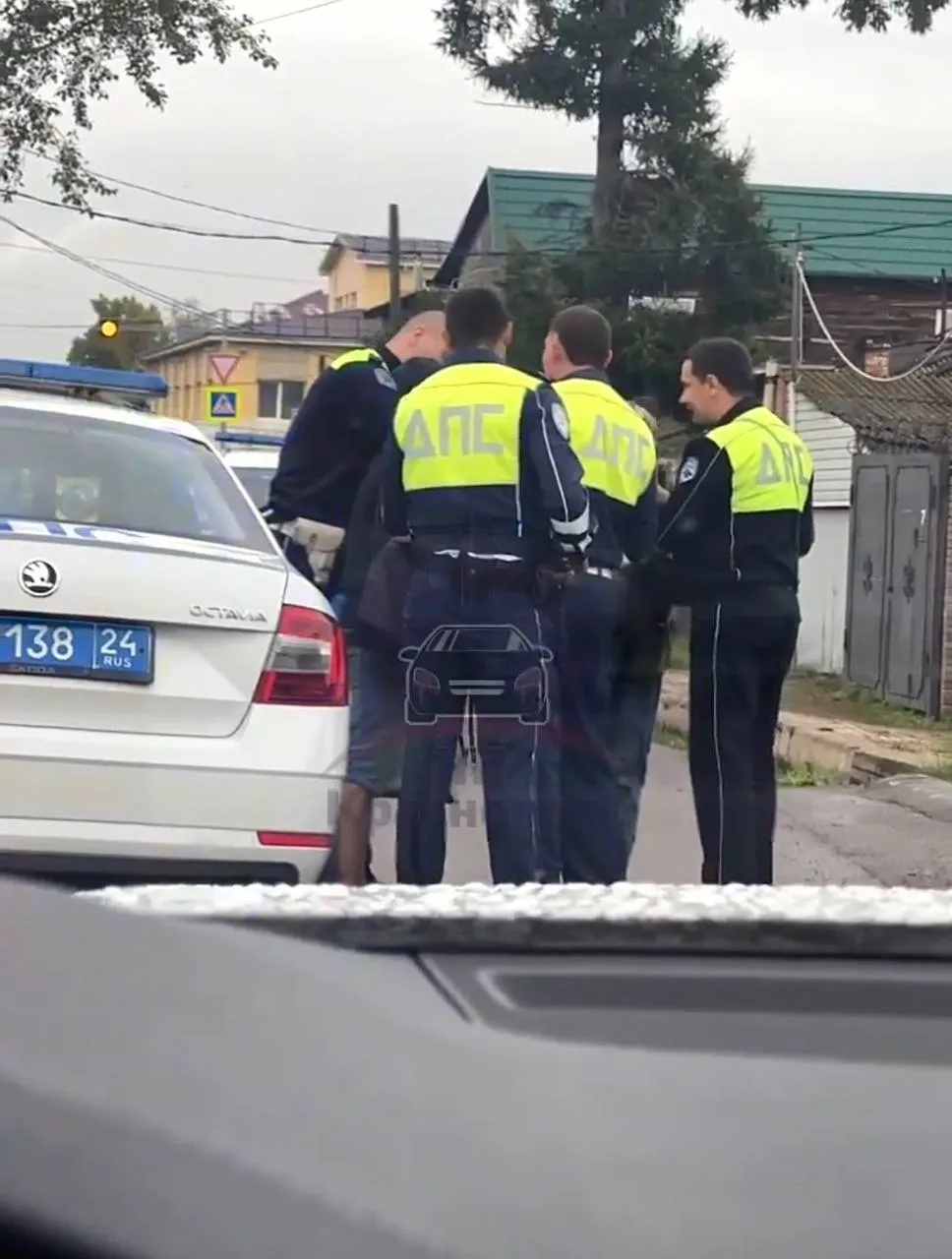В Красноярске пьяный водитель-рецидивист пытался скрыться от полиции