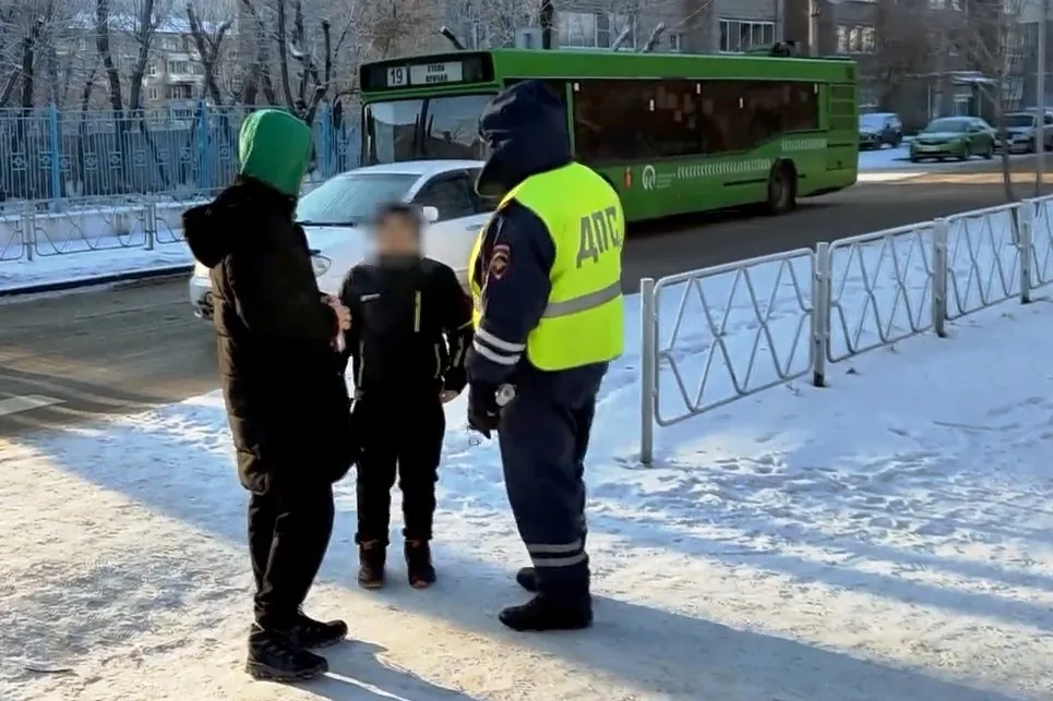 С начала года дети из Красноярска и Дивногорска нарушили правила дорожного движения 550 раз
