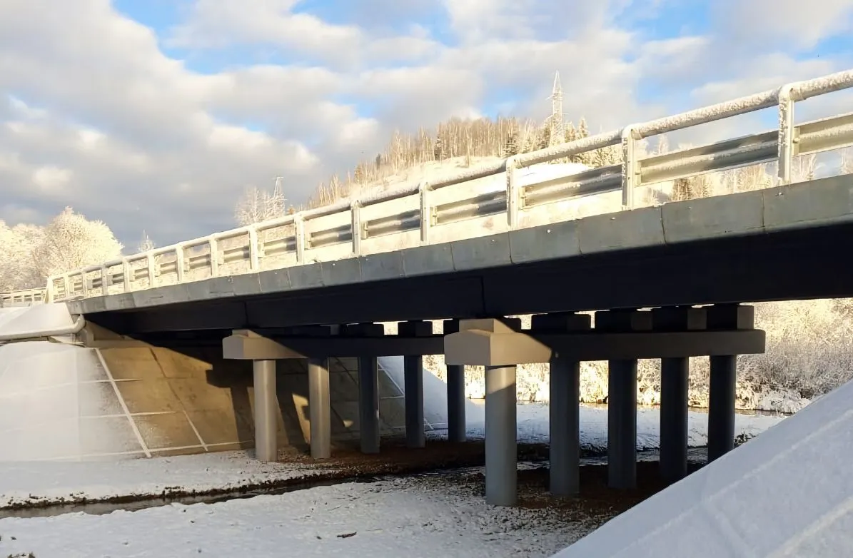 Ремонт трех мостов завершили в Красноярском крае