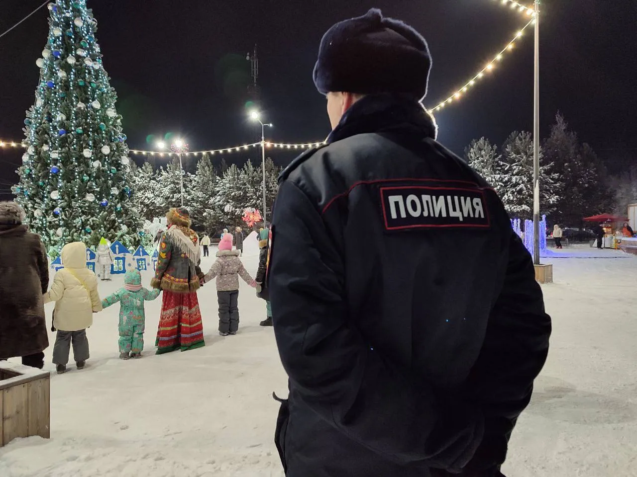В массовых гуляниях на Новый год приняли участие 15 тысяч жителей Красноярского края