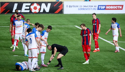 Футбольный «Енисей» обыграл «Камаз» в манеже