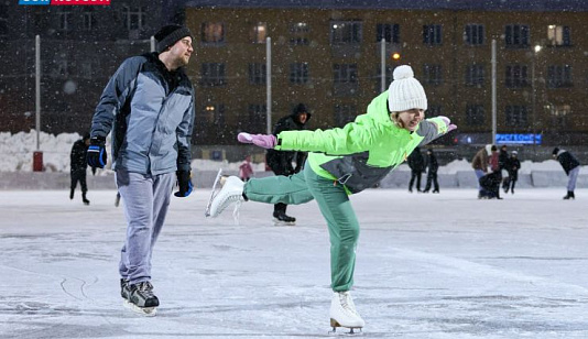 Катки в Красноярске: где покататься на коньках в краевой столице