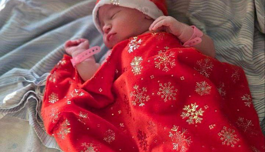 В Красноярске 5 девочек родились в Новогоднюю ночь