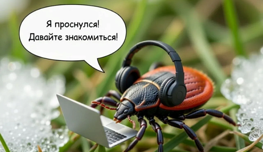 В Красноярске завёлся первый клещ-блогер в истории Роспотребнадзора