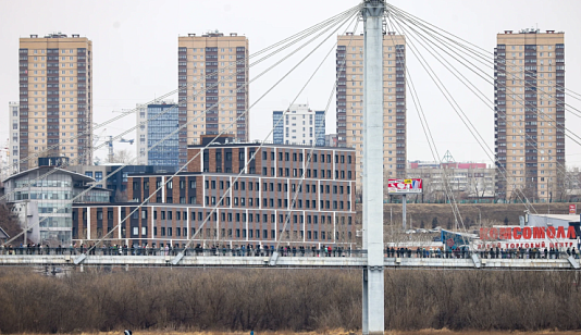 В Красноярске отремонтируют Виноградовский мост на остров Татышев