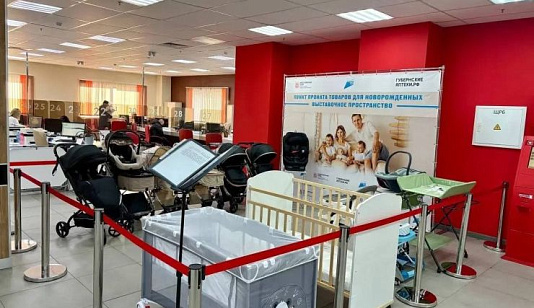 В Красноярске 40 семей взяли напрокат коляски и кроватки для новорождённых