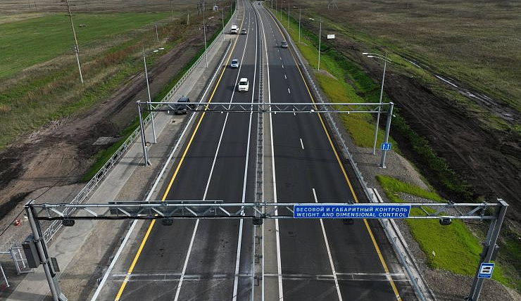 Пункт весогабаритного контроля на трассе Красноярск – Элита заработал в штатном режиме