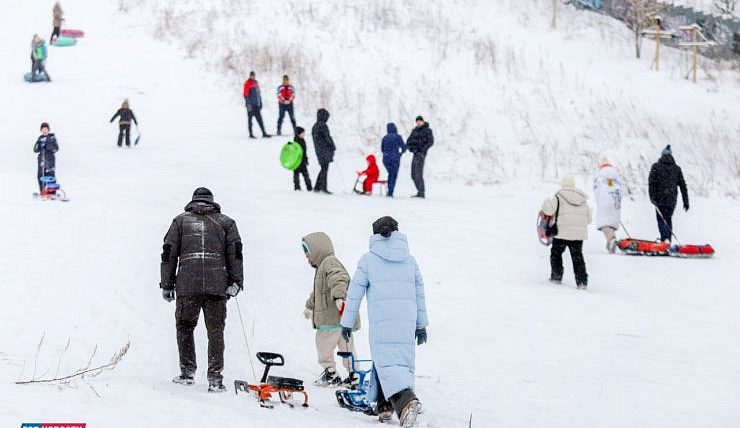 В Красноярске первая неделя января будет переменчивой и прохладной