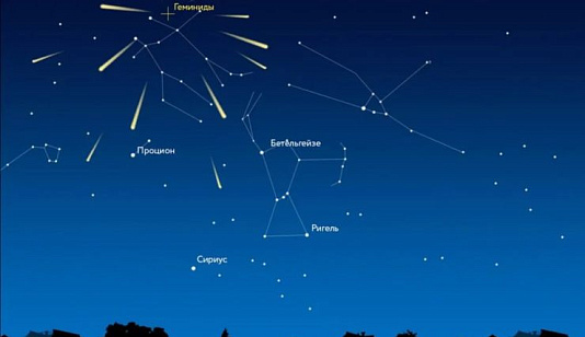 В декабре красноярцы увидят один из самых мощных звездопадов года