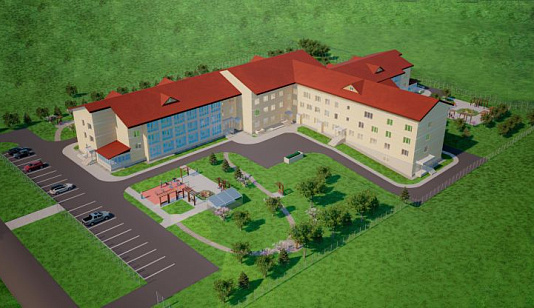 В Красноярске построят новый корпус пансионата «Солнечный» на 100 мест