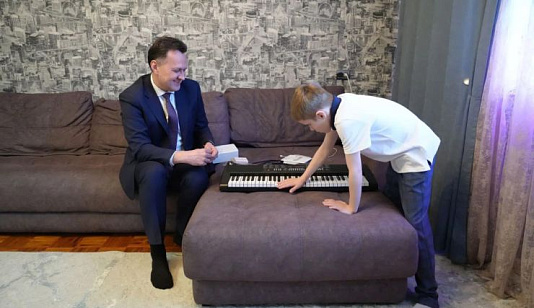 Мэр Красноярска Сергей Верещагин исполнил новогодние мечты детей