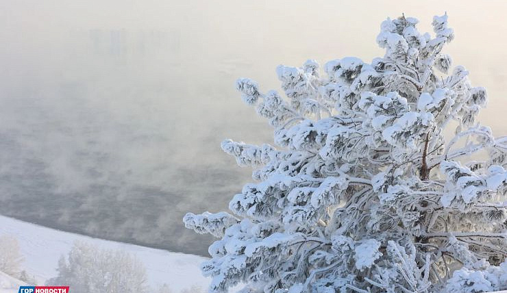 В Красноярске на следующей неделе «потеплеет» до -4 градусов