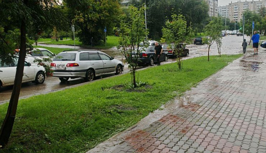 В Красноярске 10 августа ожидаются очень сильные дожди