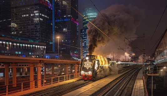 Красноярцы за минуты раскупили билеты на поезд Деда Мороза