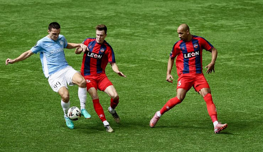 Футбольный «Енисей» сыграл вничью с московской «Родиной»