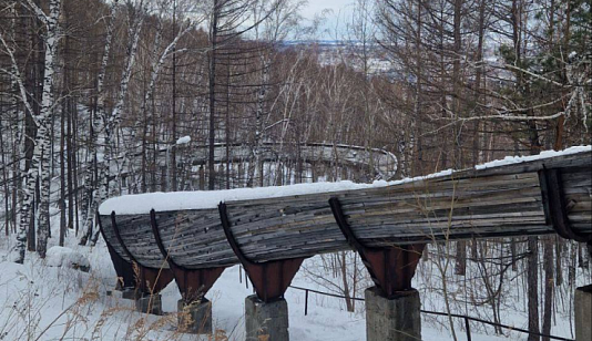 В Красноярске готовятся открыть санную трассу для массовых катаний