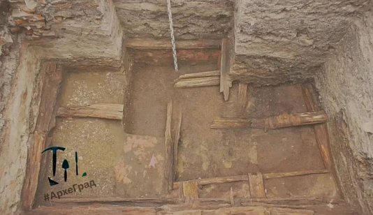 В центре Красноярска на стройке метро археологи нашли богатую усадьбу XIX века